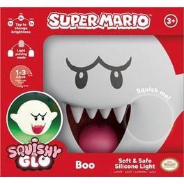 Φωτιστικό Paladone Games: Super Mario - Boo (SquishyGlo)