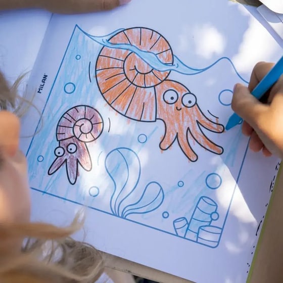 Colouring Book Milan Blue Odyssey image 4