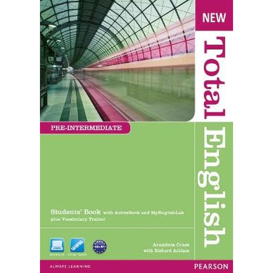 New Total English Pre-Intermediate Students' Book with Active Book and MyLab Pack image 0