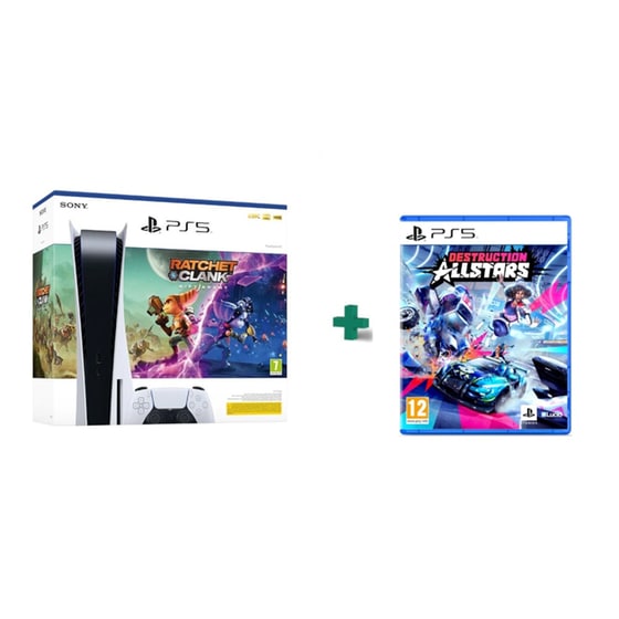 Sony PlayStation 5 - Ratchet & Clank: Rift Apart Bundle & Destruction AllStars image 0