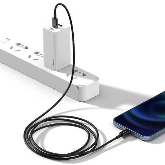 Καλώδιο δεδομένων Baseus Superior Series Usb-C 20W 1m - Black image 3