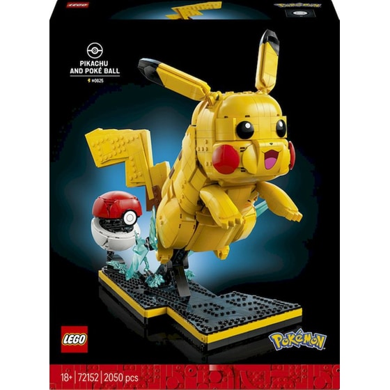 LEGO® Pokémon™ Pikachu and Poké Ball (72152) image 0
