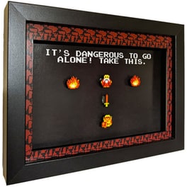 Διακοσμητικό Κάδρο Gaming  -  The Legend Of Zelda 1986