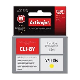 Συμβατό Canon Cli-8 Κίτρινο Μελάνι Εκτυπωτή Cli-8y