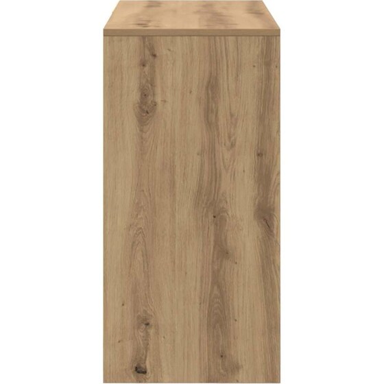 Γραφείο VidaXL από Επεξεργασμένο Ξύλο 90x37,5x75 cm - Artisan Δρυς image 4