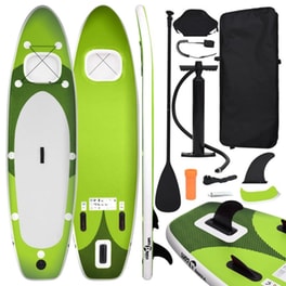 Φουσκωτή Σανίδα SUP VidaXL 360x81 cm - Πράσινη