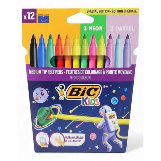 Μαρκαδόρος Ζωγραφικής BIC Cosmo (12 Τεμάχια) image 0