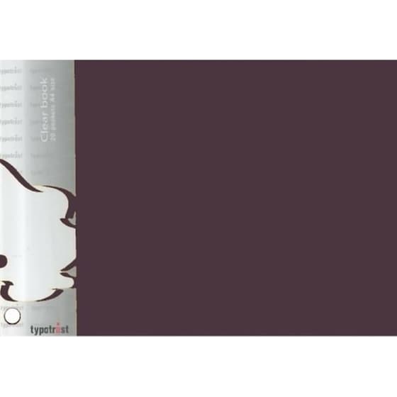 Σούπλ Typotrust 30 Φύλλων Α4 Fluo Bordeaux image 0