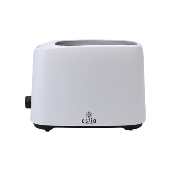 ESTIA 06-24574 ΜΑΤ 2 Θέσεων 700W Λευκό Φρυγανιέρα image 0