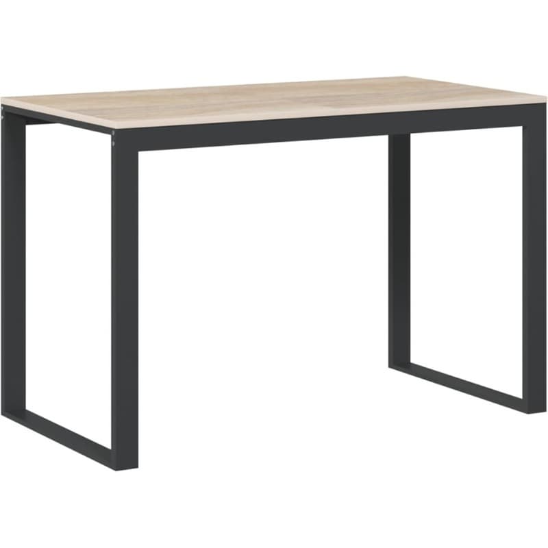 Γραφείο Υπολογιστή VidaXL από Μοριοσανίδα 110x60x73 cm - Μαύρο/Δρυς