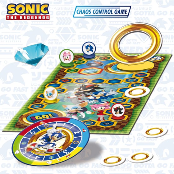 Sonic The Hedgehog Chaos Control Game Επιτραπέζιο (Lisciani) image 1