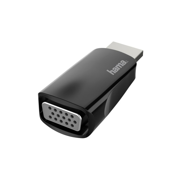 Αντάπτορας Hama HDMI male σε VGA female Μαύρο image 0