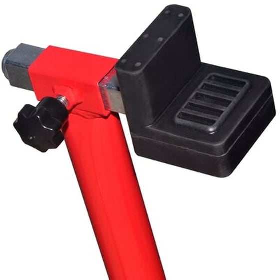 Vidaxl Paddock Stand Πίσω Τροχού Μοτοσυκλέτας Κόκκινο image 4