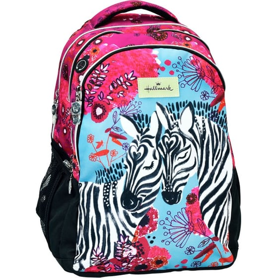 Τσάντα Πλάτης Δημοτικού Hallmark Love Zebra image 0