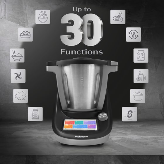 Πολυμάγειρας ROHNSON Mix 'n Cook R-5834 1700 W - Inox image 11