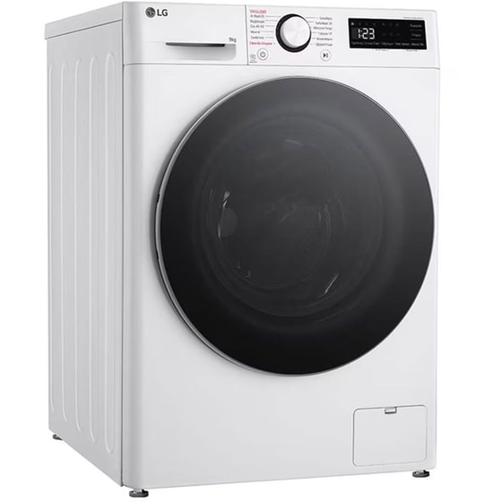 LG F4R5009TSWS 9 kg 1.400 Στροφές Λευκό Πλυντήριο Ρούχων image 4