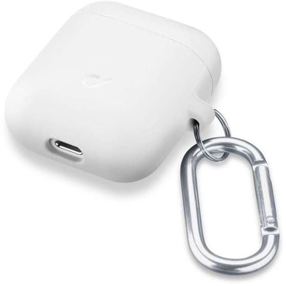 Θήκη Ακουστικών Cellular Line για Apple AirPods 1st/2nd Gen - Λευκό image 1