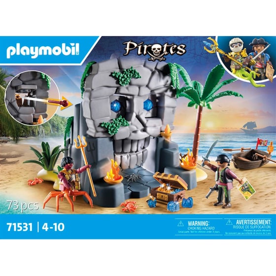 PLAYMOBIL® Pirates Πειρατική βραχονησίδα (71531) image 7