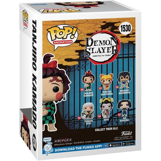 Funko Pop! Animation - Demon Slayer Kimetsu No Yaiba - Tanjiro Kamado #1530 image 2