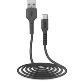 Καλώδιο δεδομένων Sbs Usb to microUSB 2m - Black