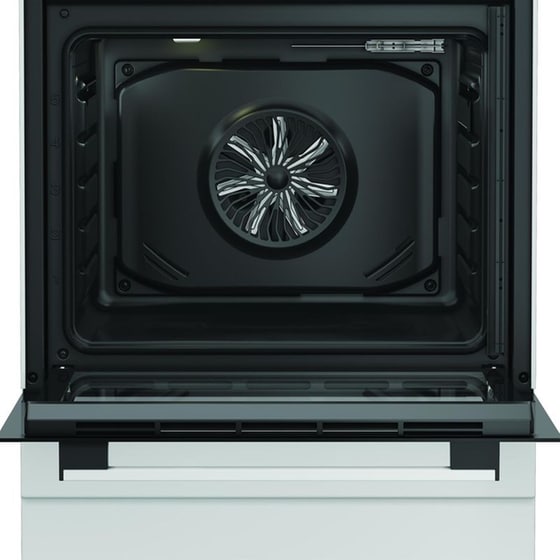 INDESIT I6V5PMW 66 Lt Λευκό Ηλεκτρική Κουζίνα Κεραμική image 3