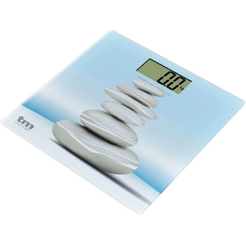 TM ELECTRON Ψηφιακή Ζυγαριά Σώματος TM Electron Zen Slim Μπλε