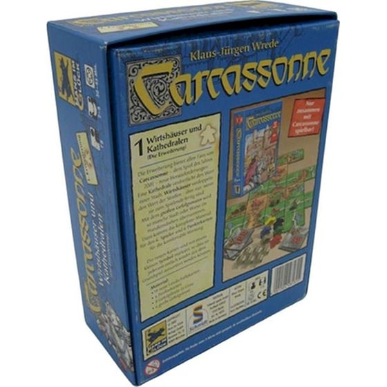 Επιτραπέζιο Παιχνίδι Hans Im Gluck Carcassonne 1 - Erweiterung, Wirtshäuser And Kathedrale (Γερμανική Έκδοση) image 3