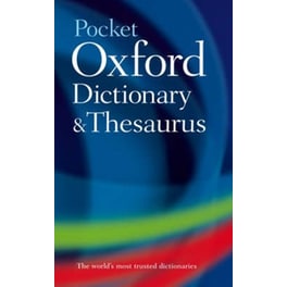 Pocket Oxford Dictionary and Thesaurus