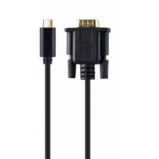 Αντάπτορας Βίντεο Cablexpert USB-C - VGA Male 2m - Μαύρο image 0