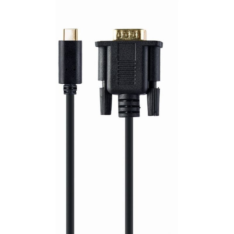 CABLEXPERT Αντάπτορας Βίντεο Cablexpert USB-C - VGA Male 2m - Μαύρο