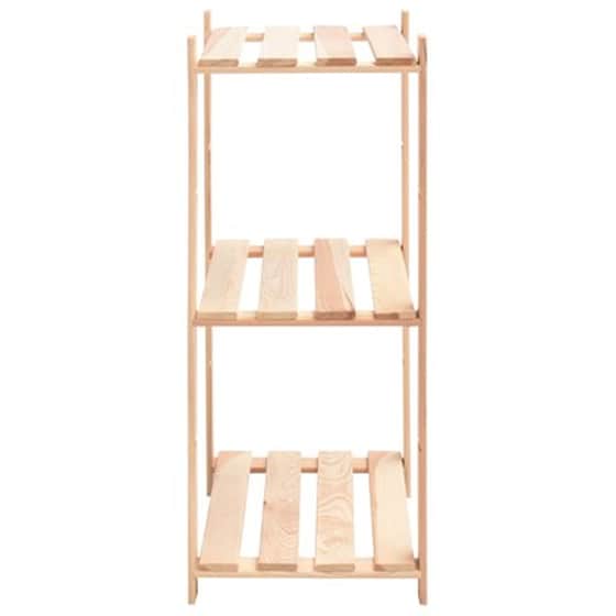 Vidaxl Ραφιέρες 3 Επιπέδων 5 Τεμ 150 Κ. 60x38x90 Εκ. Μασίφ Ξύλο Πεύκου image 5