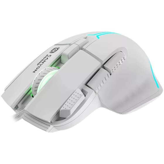 Gaming Ενσύρματο Ποντίκι Canyon GM-636 Fortnax - Λευκό image 2