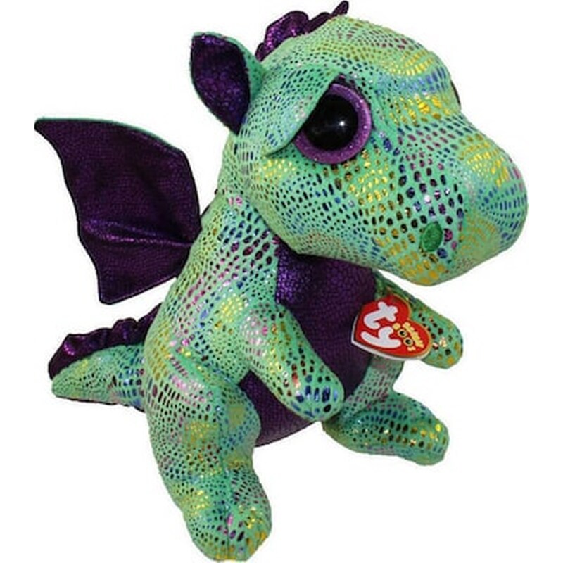 Χνουδωτο Δράκος Πράσινος Ty Beanie Boos 40εκ.