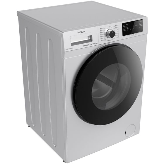 TESLA WF71460KSGR 7 kg 1.400 Στροφές Ασημί Πλυντήριο Ρούχων image 3