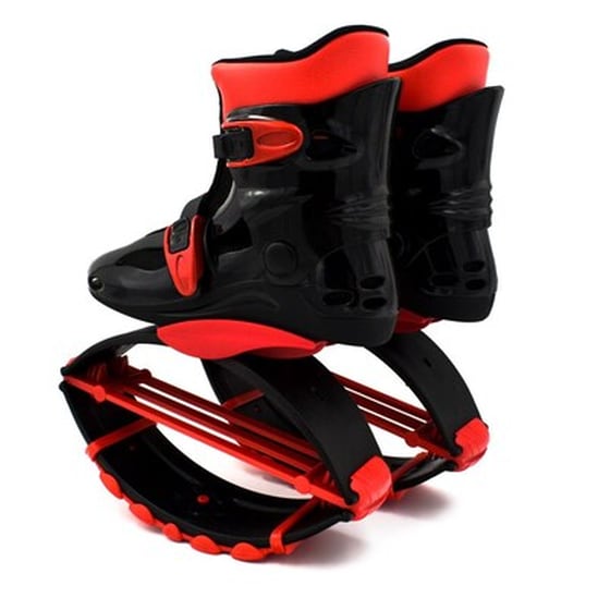 Αθλητικές Μπότες Κανγκουρό Για Διασκεδαστική Εκγύμναση Με Άλματα – Μαύρο, Κόκκινο image 0