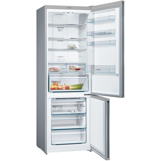 BOSCH KGN39VIEB Total No Frost 368 Lt Brushed Steel t Ψυγειοκαταψύκτης image 1