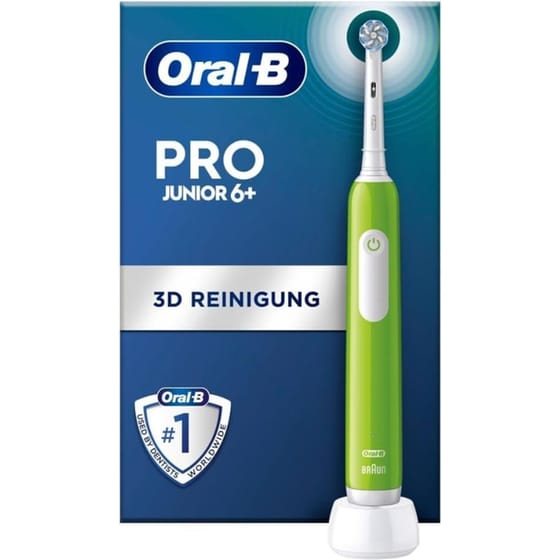 Ηλεκτρική Οδοντόβουρτσα ORAL-B Junior Base Green image 2