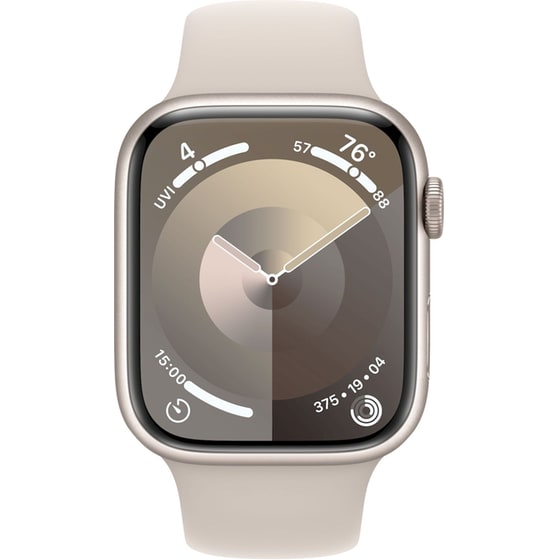 Apple Watch Series 9 Aluminium Starlight GPS 45mm - Starlight Small/Medium image 2