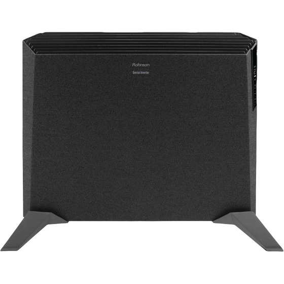 ROHNSON R-086 Θερμοπομπός Δαπέδου/Τοίχου με WiFi 2000W Μαύρο image 0