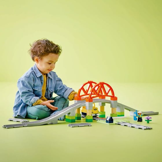 LEGO® Duplo Train Bridge and Tracks Expansion Set (10426) image 10