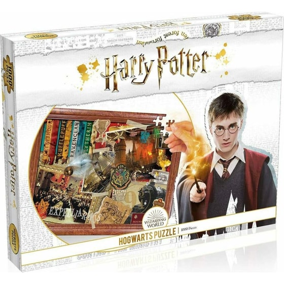 Παζλ Winning Moves Harry Potter Hogwarts (1000 Κομμάτια) image 0