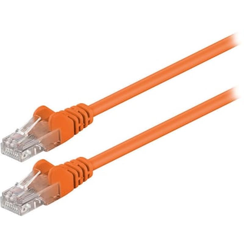 GOOBAY Καλώδιο Goobay 95218 U/UTP Cat.5e 1m Orange