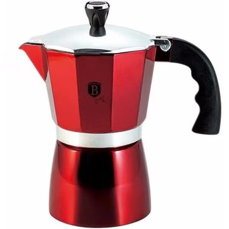 BERLINGER HAUS BERLINGERHAUS BH-8563N 300 ml Κόκκινο Μπρίκι Espresso Χειρός