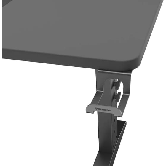 Γραφείο Gaming Genesis Holm Modular 140 με Ρυθμιζόμενο Ύψος - Μαύρο image 2