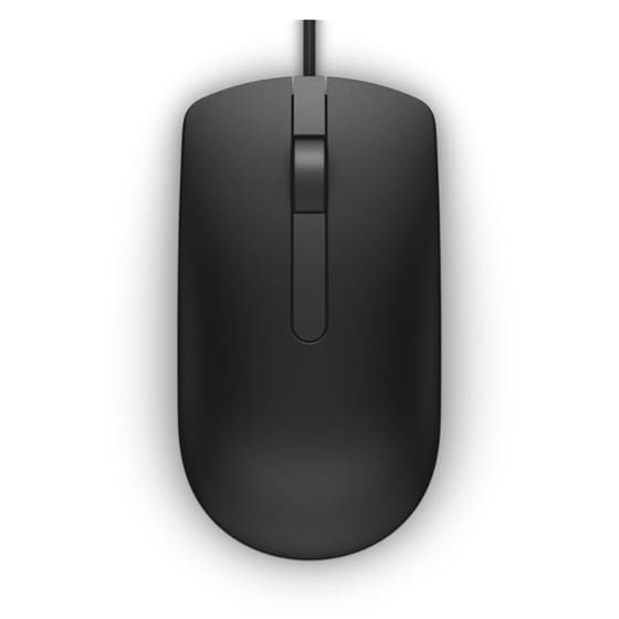 Dell MS116 Ενσύρματο Ποντίκι - Μαύρο image 0