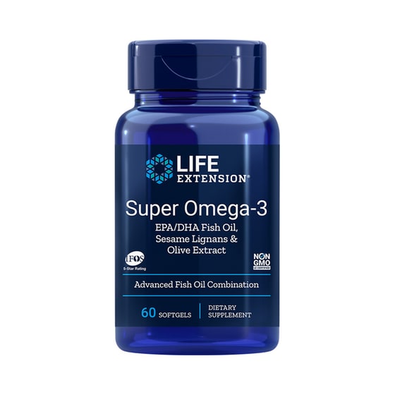 Λιπαρά Οξέα Life Extension Super Omega-3 EPA/DHA με Sesame Lignans & Olive Fruit Extract - 60 κάψουλες image 0