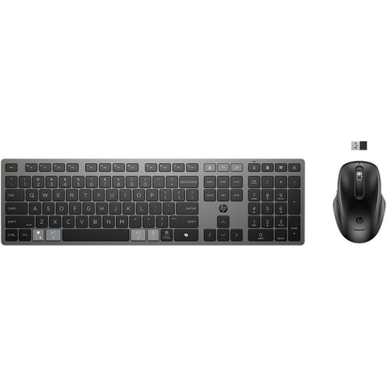 HP 725 Multi-Device Rechargeable Ασύρματο Σετ Πληκτρολόγιο - Ποντίκι Nightfall Βlack image 0