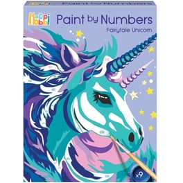 Σετ Ζωγραφικής HappiHobbi Paint By Numbers Fairytale Unicorn