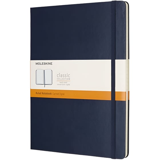 Σημειωματάριο Moleskine Sapphire Ριγέ Blue XL (1 Τεμάχιο) image 0