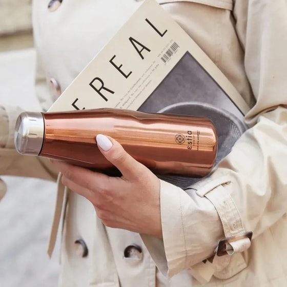 Θερμός Estia Home Art Save The Aegean Rose Gold 500 ml image 6